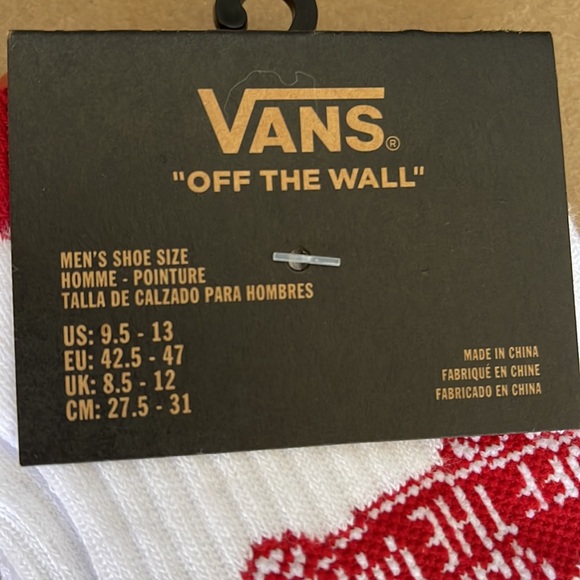 VANS “Off The Wall” Women’s socks - Picture 3 of 10